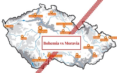 The history of Bohemia vs Moravia rivalry
